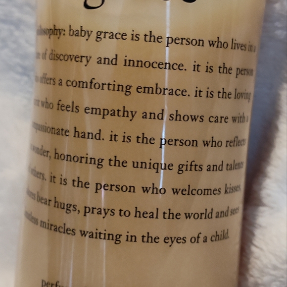 NWT! Philosophy Baby Grace Perfumed Olive Oil Body Scrub 16oz - Picture 2 of 6